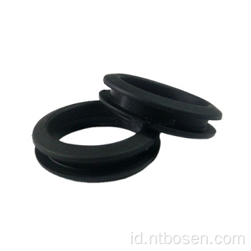 Gasket karet kabel hitam presisi tinggi